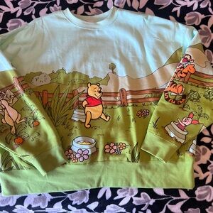 Disney Winnie the Pooh Pastel Green Sweatshirt